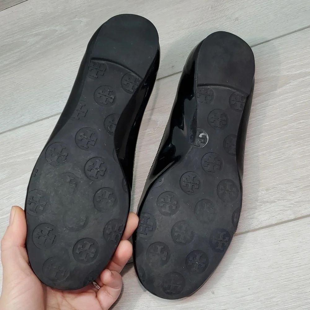 Tory Burch Womens reva  Logo Loafer Flats shoes sz 5